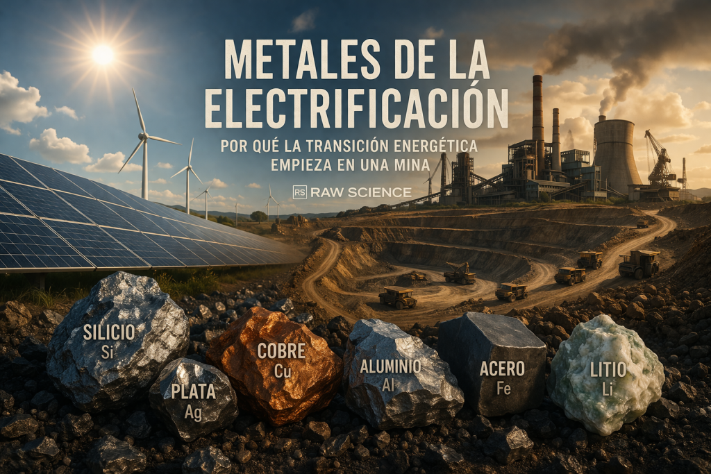 Metales de la electrificación y transición energética