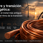 El cobre y el límite físico de la transición energética